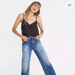 Madewell Button-Down Cami in Starry Night Size 4
